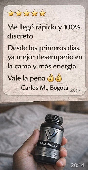 Recupera tu energía, confianza y rendimiento masculino